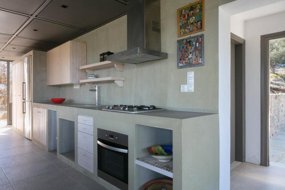Villa House Λ Moni Evaggelistrias Exterior foto